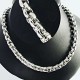 Ocelový náhrdelník ANDRE NICOL - Rings / Shiny / 5mm  (4093)