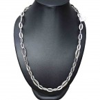Ocelový náhrdelník - Shiny Ellipses II. 