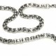 Ocelový náhrdelník - Rings / Shiny / 7mm