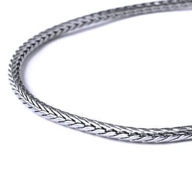Ocelový řetízek - Pletený / Celtic 3mm.