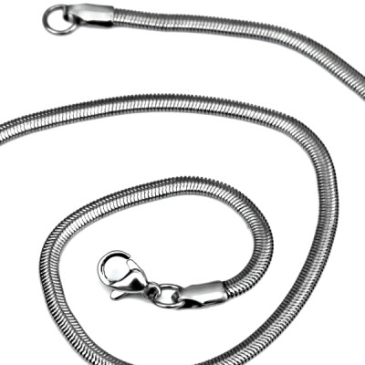 Ocelový řetízek - Hádě / Snake 3 mm (45cm)