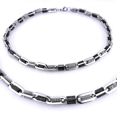 Ocelový Náhrdelník - Řetěz / Chain (7345)