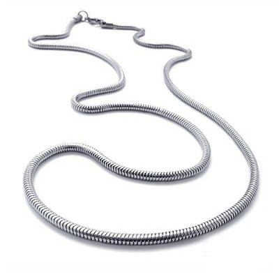 Ocelový řetízek - Hádě 3 mm / snake (7900)