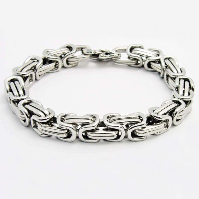 Ocelový náhrdelník + náramek Vazba / Kings chain 8 mm