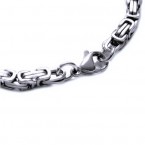 Ocelový náramek - King´s Chain 5 mm - 21,5 cm
