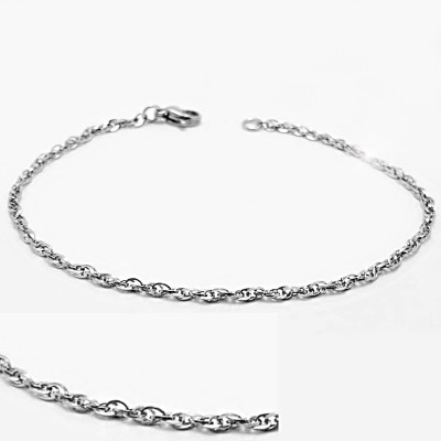 Ocelový náramek EXEED - Lambada / Twist / Chain 2 mm (4265)