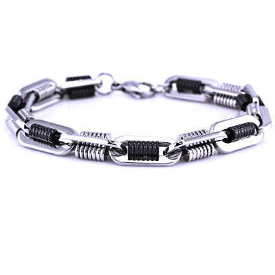 Ocelový Náramek - Řetěz / Chain (7345)