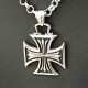 Ocelový přívěsek - Iron Cross H