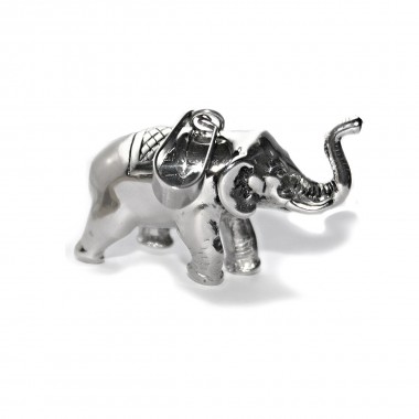 Ocelový přívěsek - Slon / Elephant (V016)
