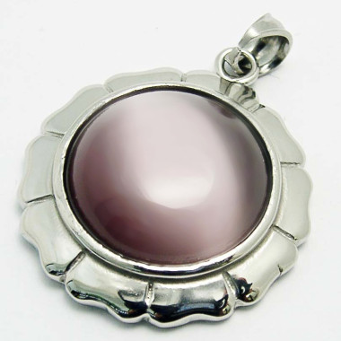Ocelový přívěsek EXEED - Circle Violet (3510F)