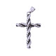 Ocelový přívěsek - Kříž / Cross / Točený (42695)