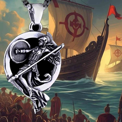 Ocelový přívěsek - Achilles 2026