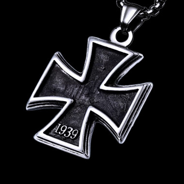 Ocelový přívěsek - Iron Cross 1939 / 1813 