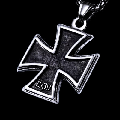 Ocelový přívěsek - Iron Cross 1939 / 1813 