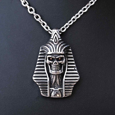 Ocelový přívěsek + řetízek - Edward the Powerslave