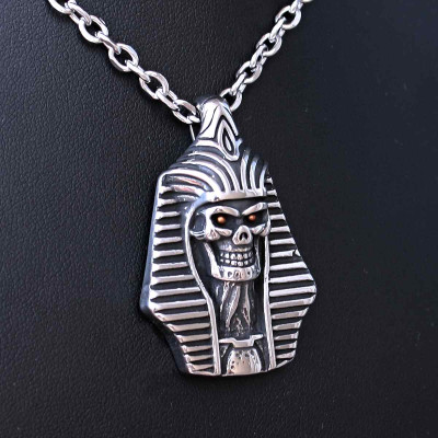 Ocelový přívěsek + řetízek - Edward the Powerslave