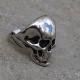 Ocelový prsten Skull 002