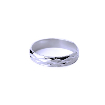 Ocelový prsten - Leštěný Výbrus (021)