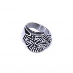 Ocelový prsten Harley Davidson