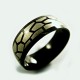 Ocelový prsten EXEED - Black Ornament (2456)
