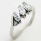Ocelový prsten EXEED -  stones (3219)