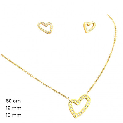 Řetízek+přívěsek+náušnice 23908500