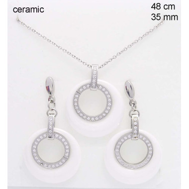 Řetízek+přívěsek+náušnice 23710402