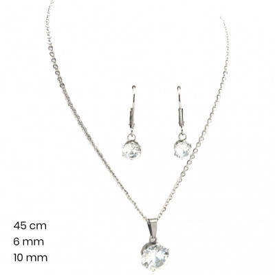 Řetízek+přívěsek+náušnice 23927400