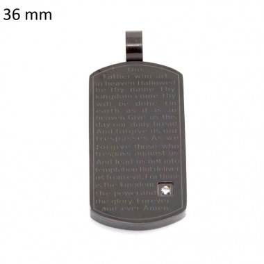 Prívěsek - modlitba Otčenáš 24219502