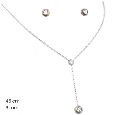 Řetízek+přívěsek+náušnice 23784800