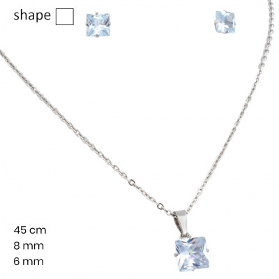 Řetízek+přívěsek+náušnice 23715200