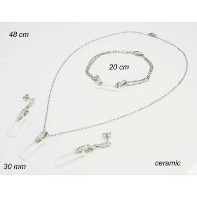 Řetízek+přívěsek+náušnice 23711102