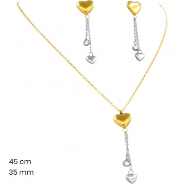 Řetízek+přívěsek+náušnice 23789500