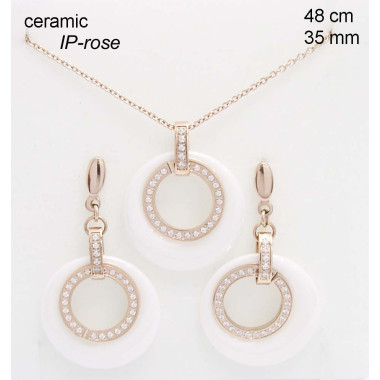 Řetízek+přívěsek+náušnice 23710500