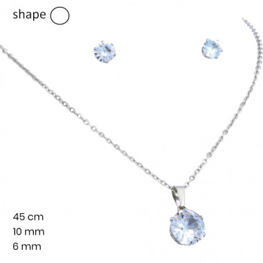 Řetízek+přívěsek+náušnice 23715100