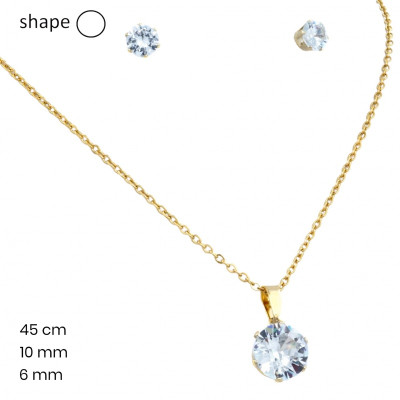 Řetízek+přívěsek+náušnice 23744400