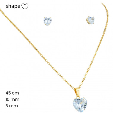 Řetízek+přívěsek+náušnice 23767000