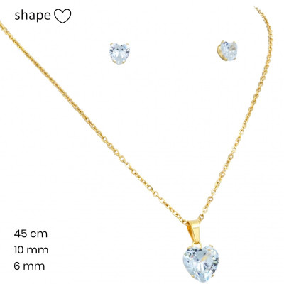 Řetízek+přívěsek+náušnice 23767000