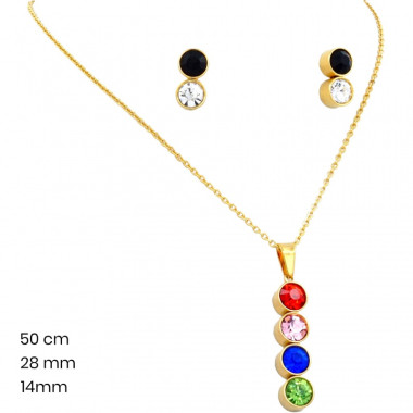 Řetízek+přívěsek+náušnice 23772700