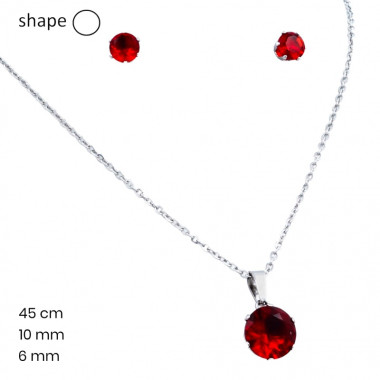 Řetízek+přívěsek+náušnice 23715115