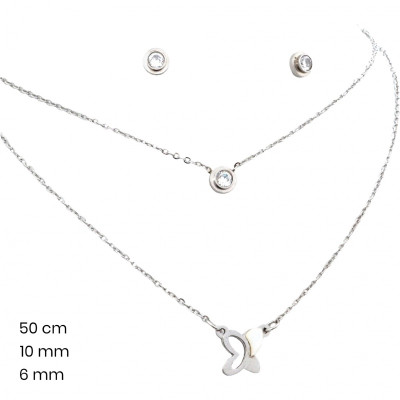 Řetízek+přívěsek+náušnice 23908000