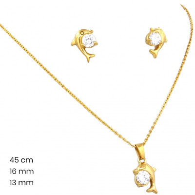 Řetízek+přívěsek+náušnice 24314802