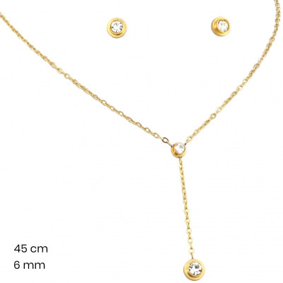 Řetízek+přívěsek+náušnice 23784900