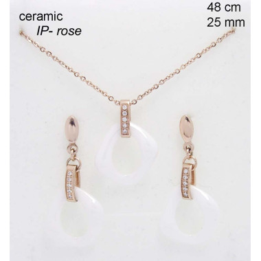 Řetízek+přívěsek+náušnice 23710302