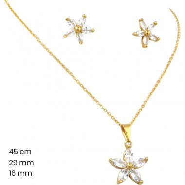 Řetízek+přívěsek+náušnice 23783900