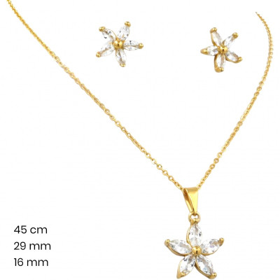 Řetízek+přívěsek+náušnice 23783900