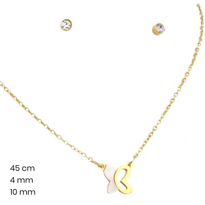 Řetízek+přívěsek+náušnice 23935500