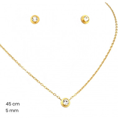 Řetízek+přívěsek+náušnice 23713100