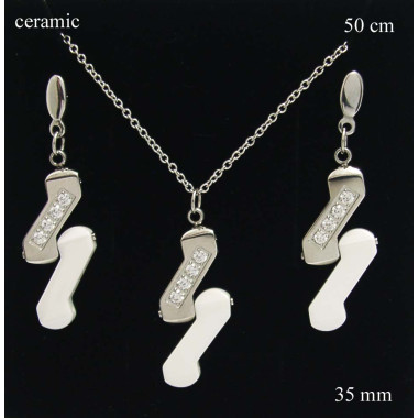 Řetízek+přívěsek+náušnice 23736502