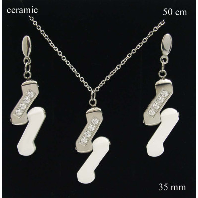 Řetízek+přívěsek+náušnice 23736502